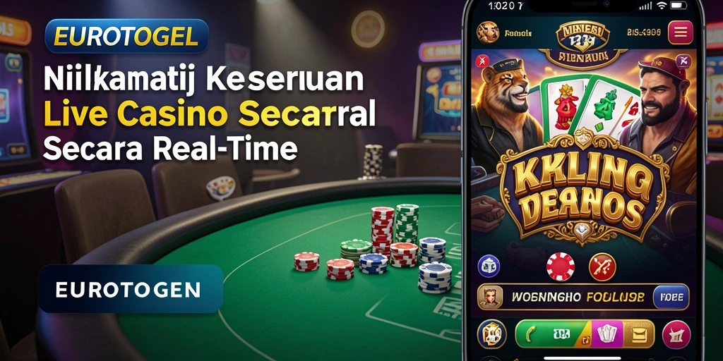 Gambaran aksi langsung dari permainan EUROTOGEL yang menarik.