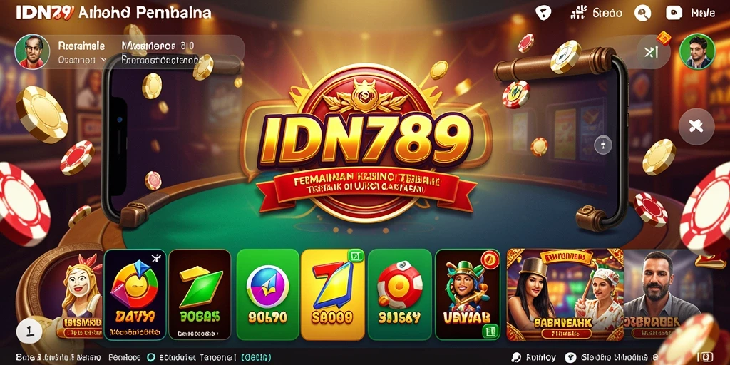 Tampilan gameplay mendebarkan dari IDN789 yang menunjang pengalaman Kasino.