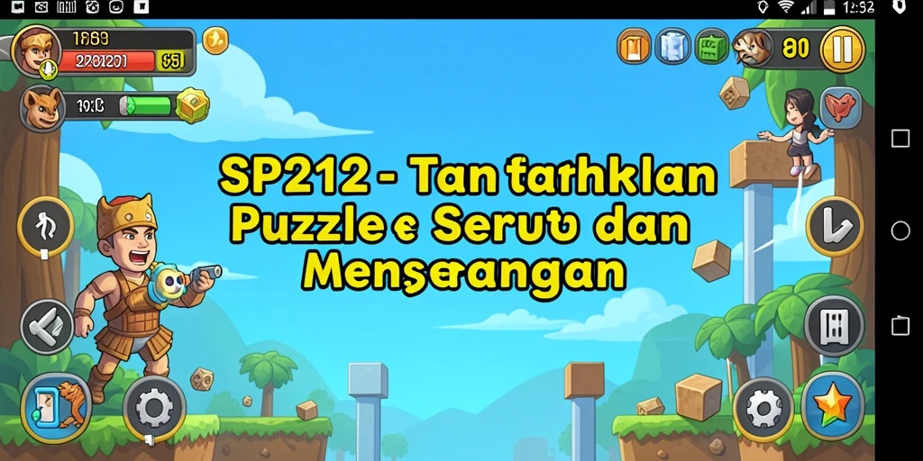 Tampilan gameplay menarik dari SP212 yang penuh tantangan.