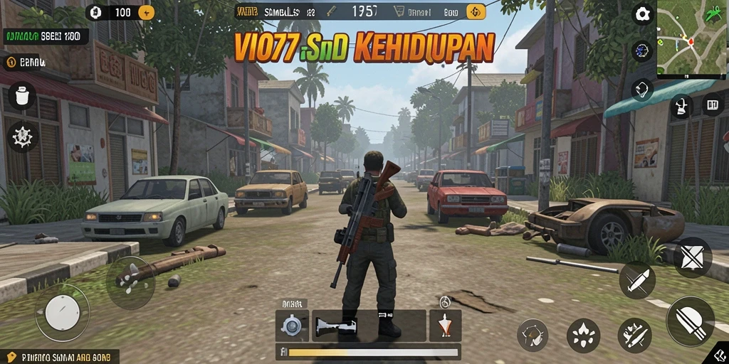 Tangkapan layar menampilkan gameplay menarik dan interaksi karakter dalam VIO77.